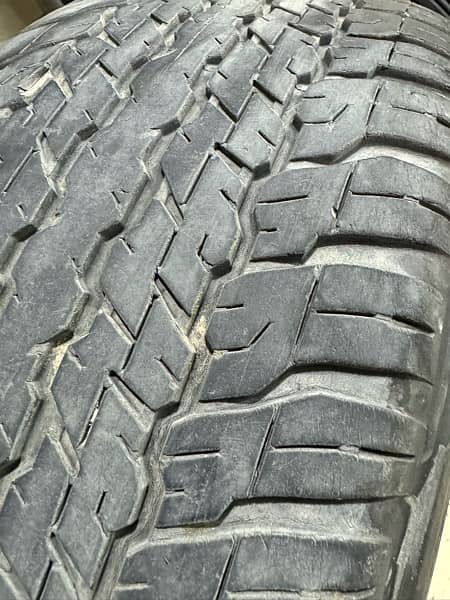 dunlop tyres 18inch used 1