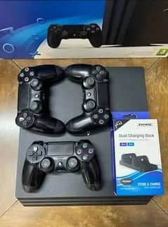 ps4 1TB game complete box Arjant sale plz contact me pory saman k sath