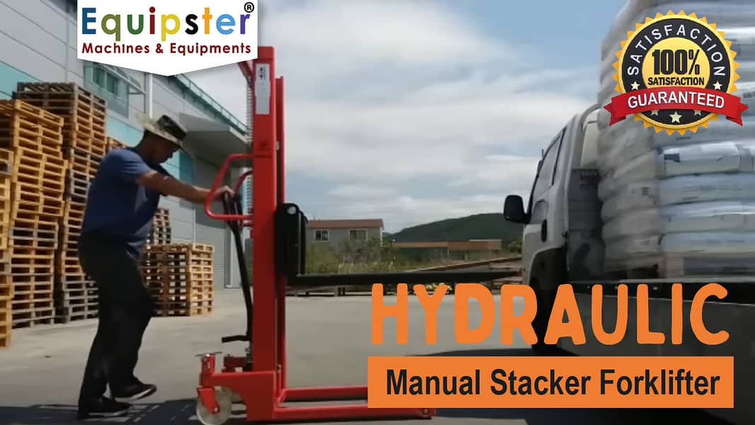 electrical forklifter, manual stacker, battery lifter, manual lifter, 16