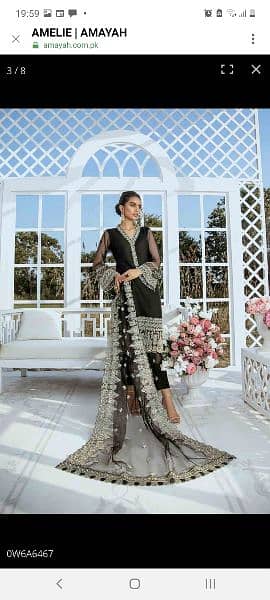 Amaya formal stiched suit with embellishments 4