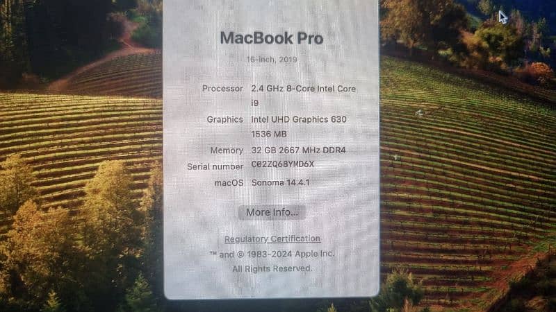 Macbook Pro 2019 -  Multimedia Version 2TB 4