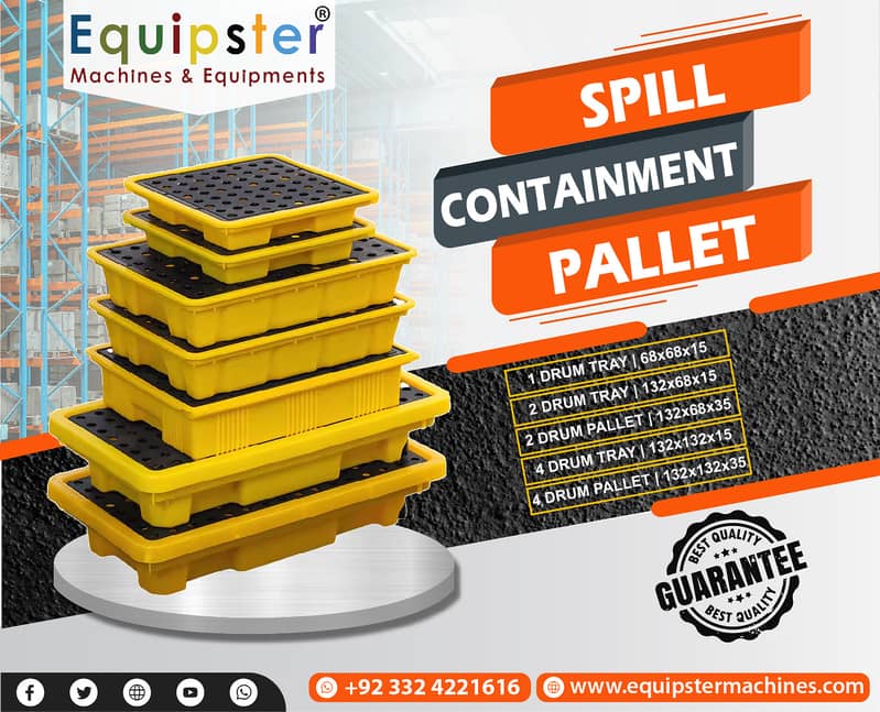 spill containment pallet for drums, drum spill pallet, ibc pallet 0