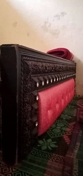 King size bed for sale only bed without matrix 0