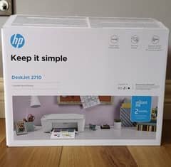 HP Deskjet 2710 All-in-One WIFi Printer 0