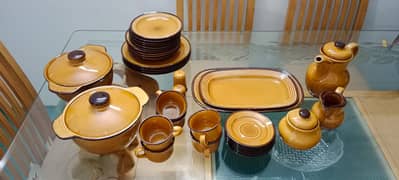 Unused imported dinner set