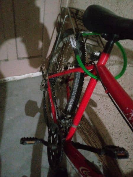 coca cola 10/10 condition bicycle with 3grears front and 5back 3