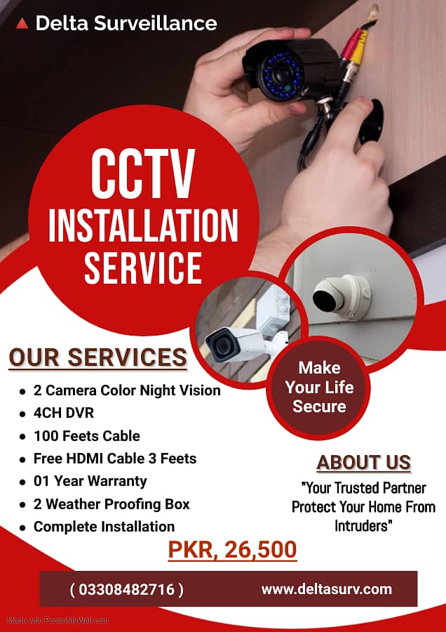 CCTV Cameras Installation Super Duper Offer Available 1