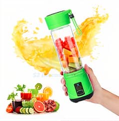 USB Rechargeable Juicer Blender 6 Blades Electric Mini Portable Person