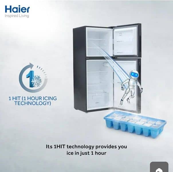 Haier EPR 246 glass door box pack 6