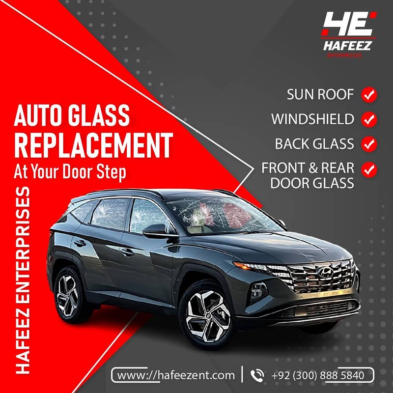 Windscreen,Quarter Side Glass,Fitting at your door step in a Hour 18
