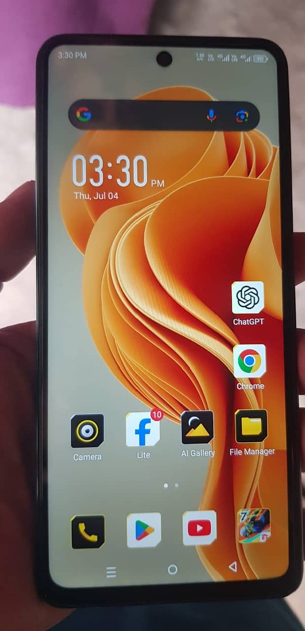 Infinix hot 40 [16/256] Only used 8 days Whatsapp 03342362064 1