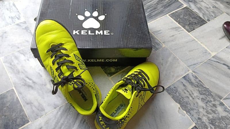 Original Kelme Soccer Shoes with box 1
