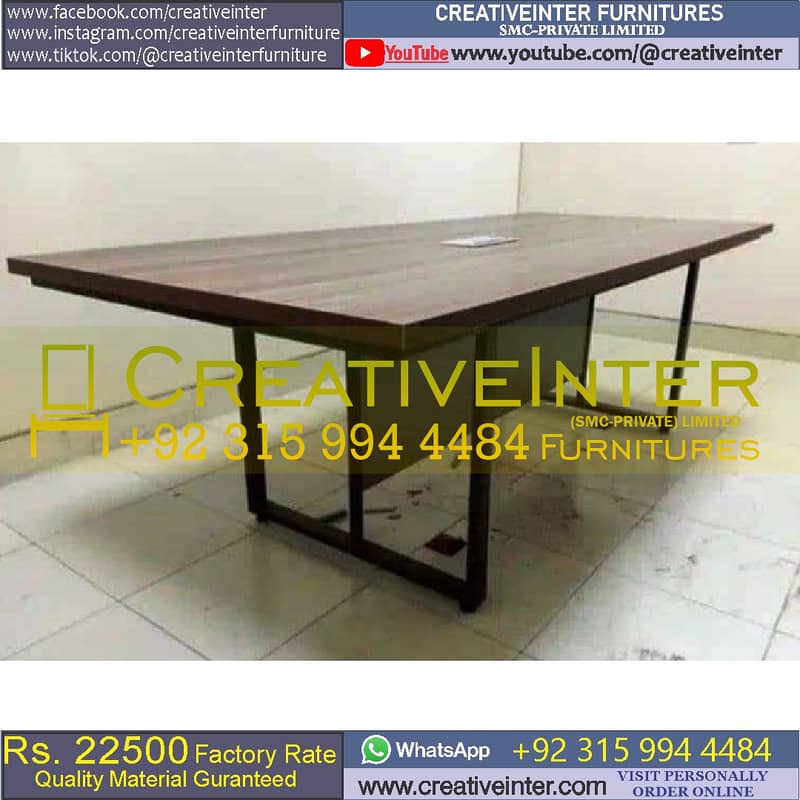 Office Conference Table Meeting Desk Workstation Chair 2