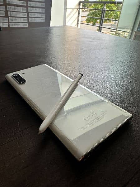 Samsung Note 10 Non PTA White, 256GB Memory, 8GB RAM. 1