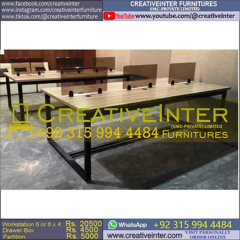 Office Conference Table Meeting Desk Workstation Chair 1