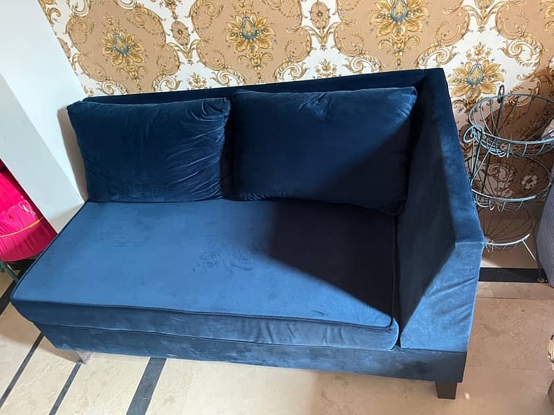 L shape sofa with 7 seating shape 1