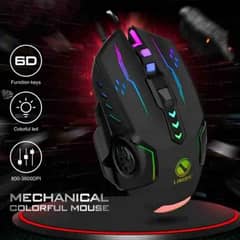 Mechanical RGB Wired 3600 DPI Competitive Gaming Mouse