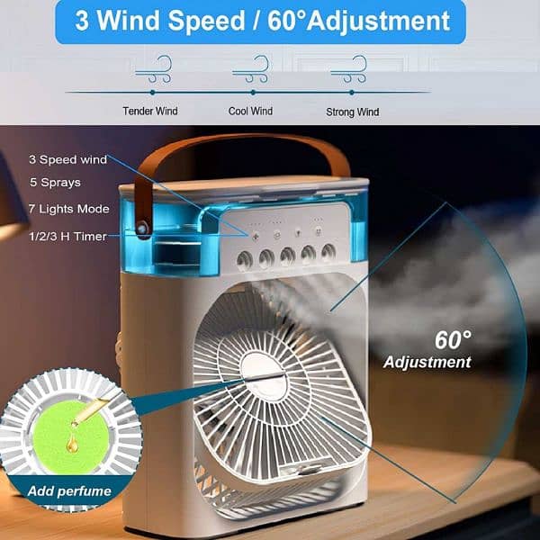 Mini Air Cooler | mist Fan 2