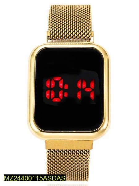 Led Display watch with magnetic strap 0