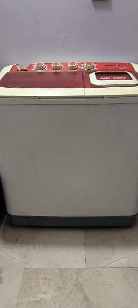 electro washing machine with dryer new condition all ok 5