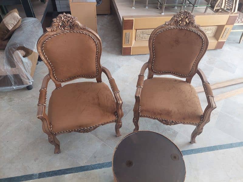 luxury room chairs set 0