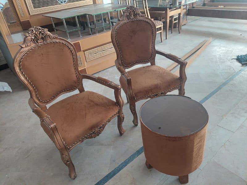 luxury room chairs set 1