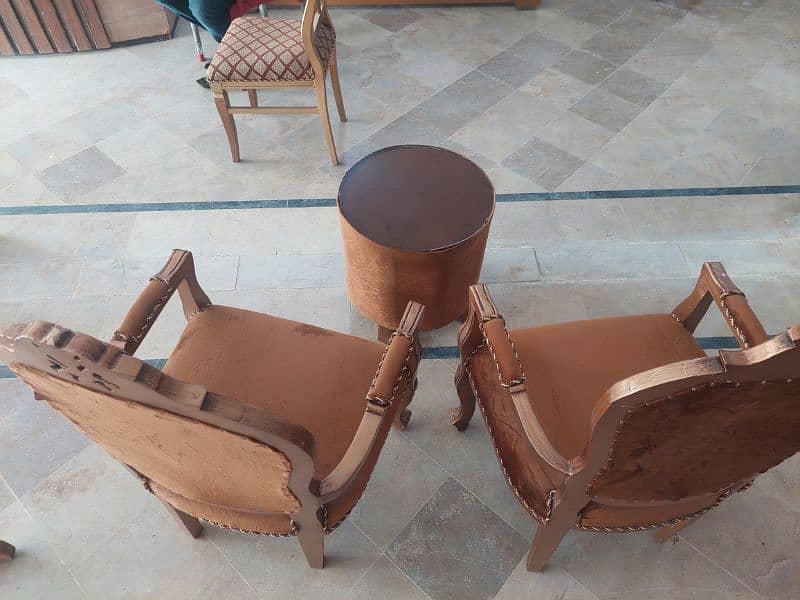 luxury room chairs set 6