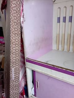 Baby Cot with Mattress