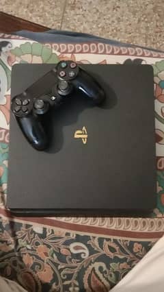 PS4 Slim 500gb with One Original Controller 0