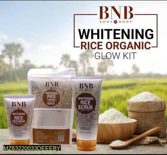 whitening rice organic 0
