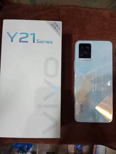 vivo Y21 4/64 no open no repair with box charger