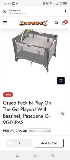 GRACO PLAY YARD