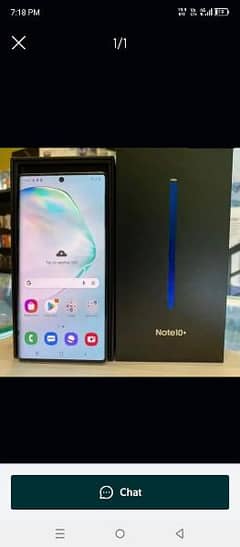 Samsung Galaxy Note 10plus 12/256gb for sale my whatsapp 0326=4108434