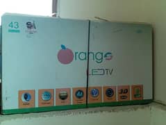 orange LED TV 43
