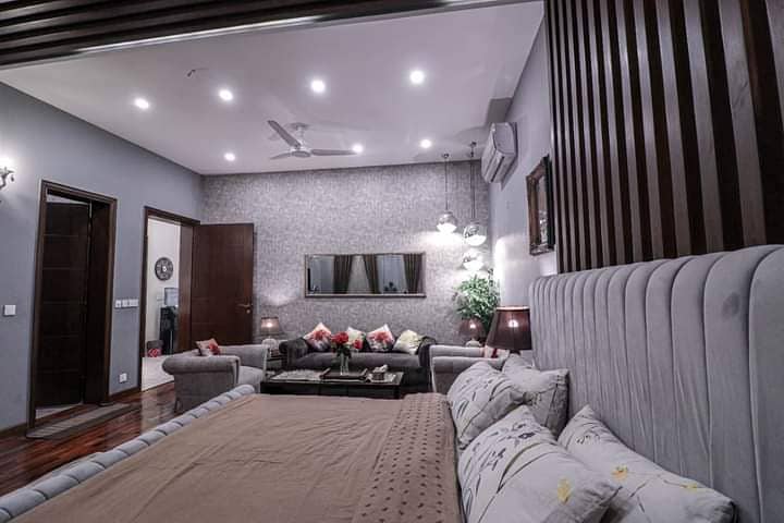 1 Kanal Fully Furnished House For Rent wth 12KV Sollar in S Block Phase 7 Brand New 35