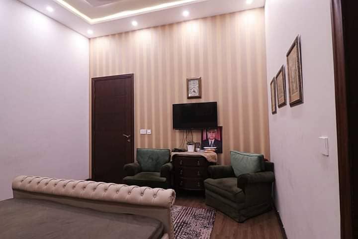 1 Kanal Fully Furnished House For Rent wth 12KV Sollar in S Block Phase 7 Brand New 48