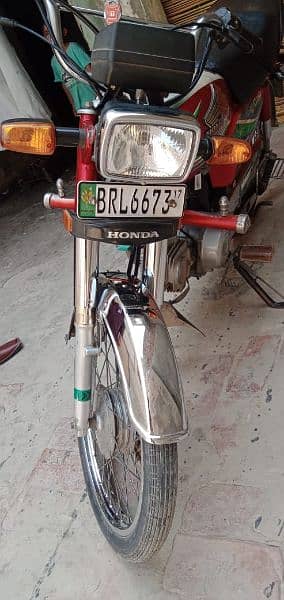 Honda CD 70cc Model 2017 For Sale 3