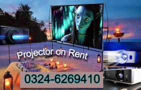 HD Projector on rent