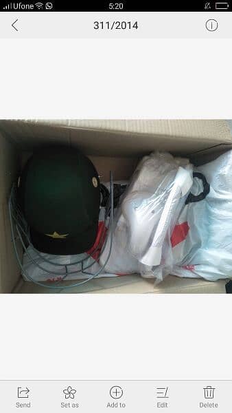 hard ball kit without bat good condition please donot call 0