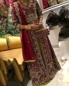 Bridal lehnga / Wedding dresses / Barat walima dress /