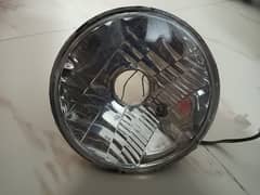 Suzuki Gs150 original headlights chrome and transparent plastic 0