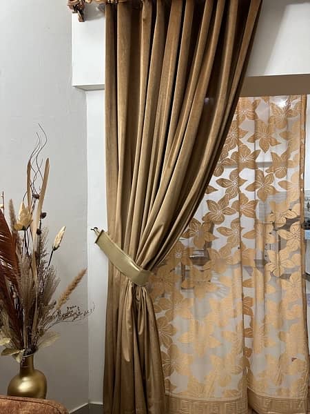 curtains with 1 fiber board 2
