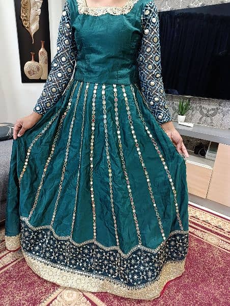 Green lehnga choli designer copy 2