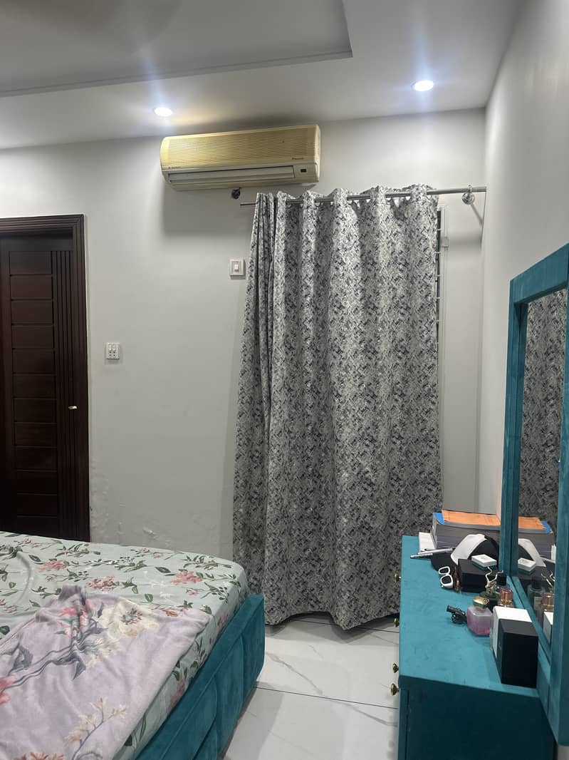 Its a double bed room(luxury) with ac attch bath with  hall n kitchen 1