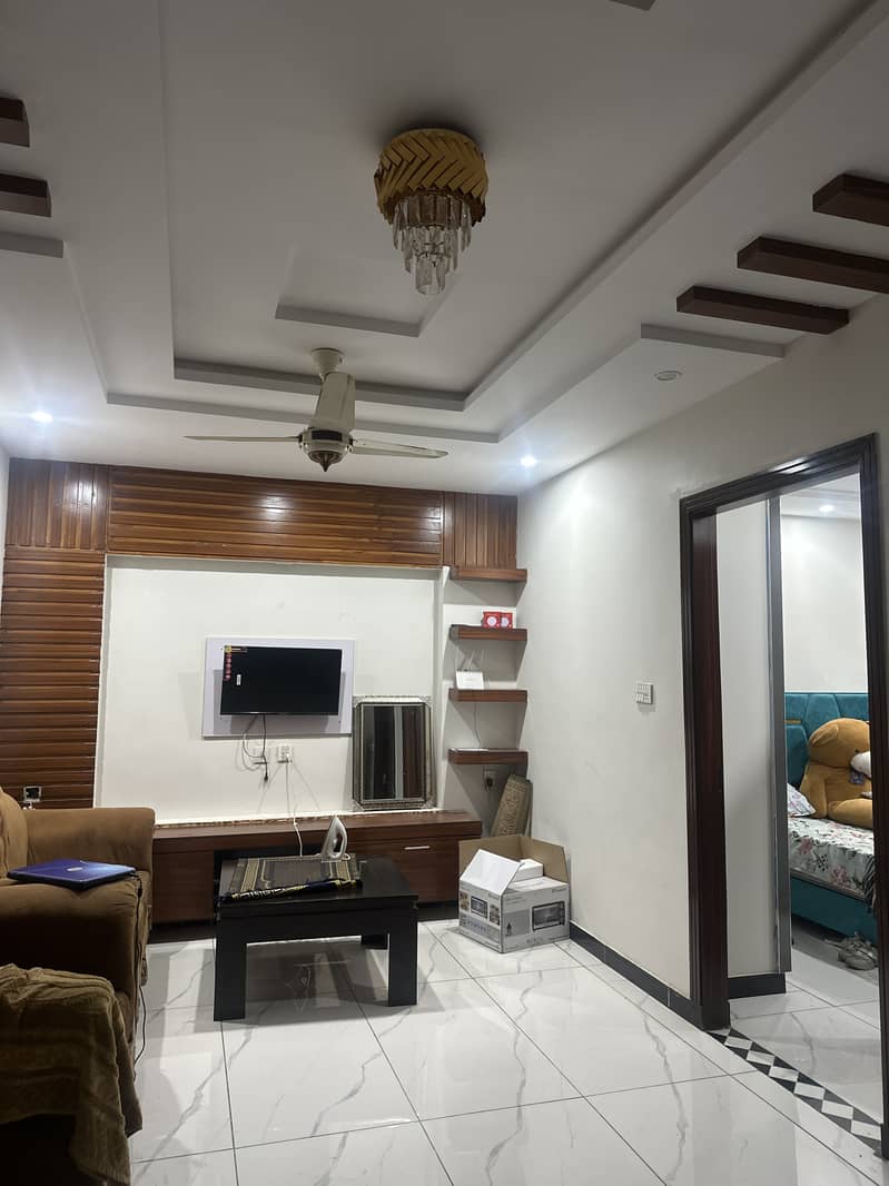Its a double bed room(luxury) with ac attch bath with  hall n kitchen 6