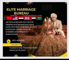 Abroad & Pakistani proposals/Elite Marriage Bureau/Marriage Consultant