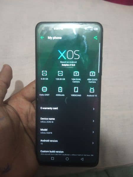 Infinix Zero 8i 2