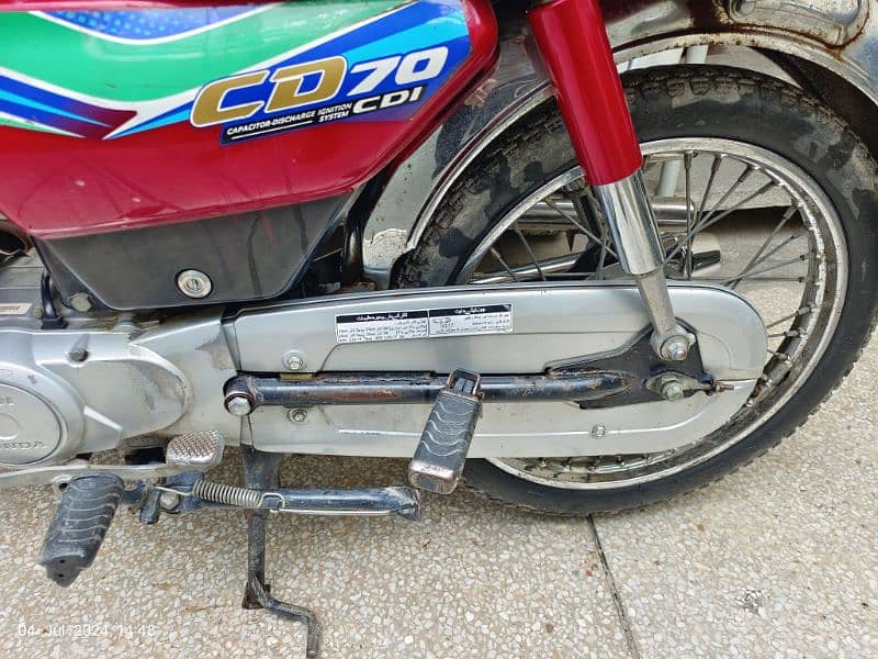 honda CD 70 for sale in Lahore 4