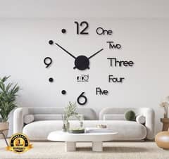 Beautiful Dot Diget wood wall clock TM STORE WITH NEW BEST PRICE