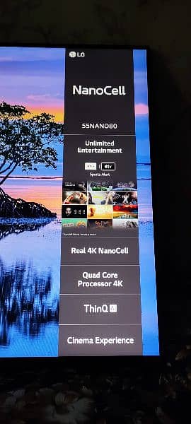 LG NANO80 55’’ 4K Smart NanoCell TV with AI ThinQ ORIGINAL 1